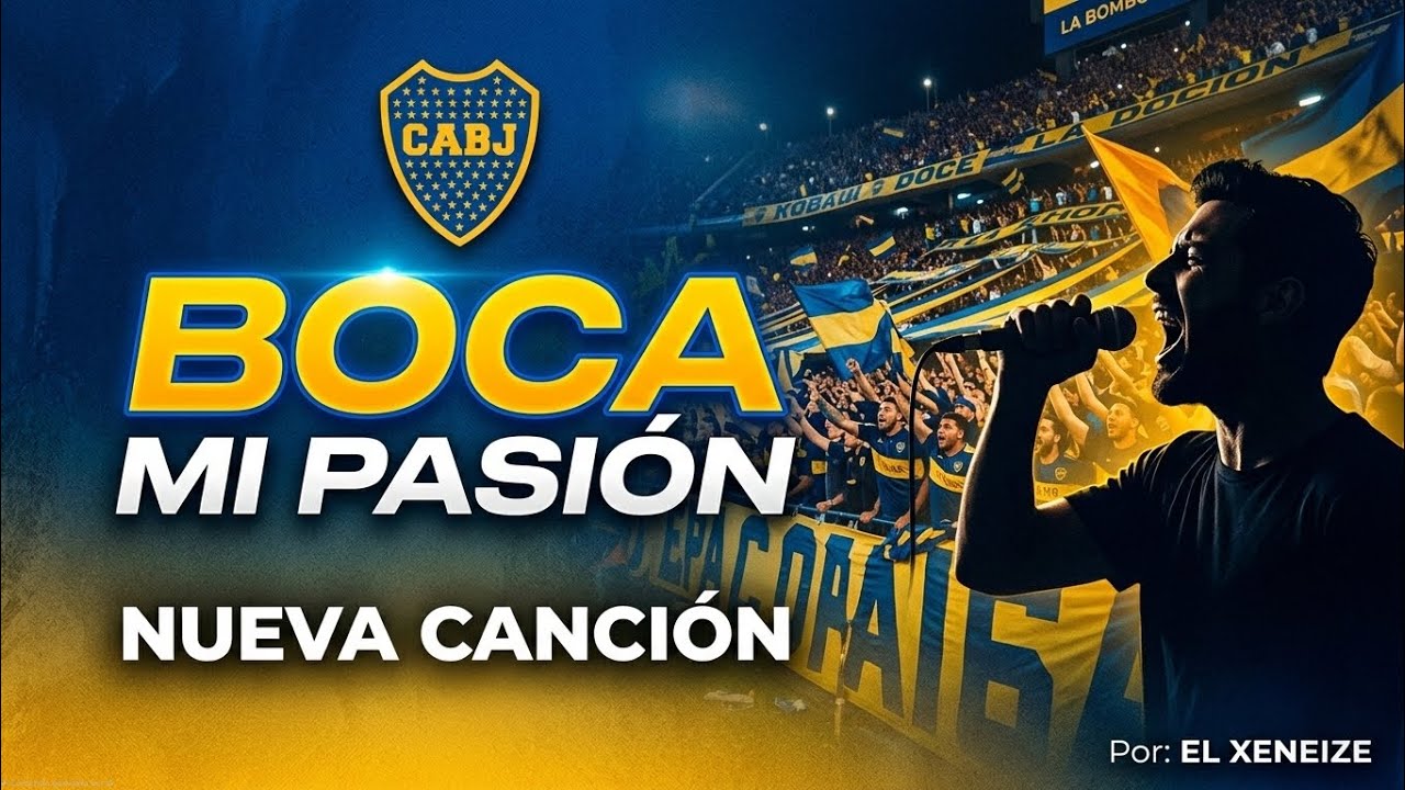 BOCA JUNIORS 💙💛 (La Bombonera) - Nueva Canción | GOL Y RITMO #xeneize #bocajuniors #merentiel 