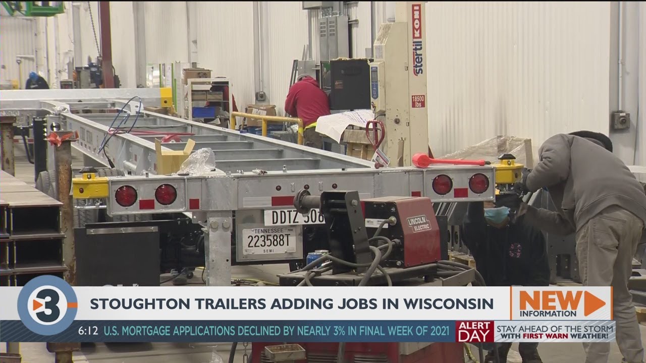 Stoughton Trailers opening new plant in Texas, adding 150 jobs in Wisconsin