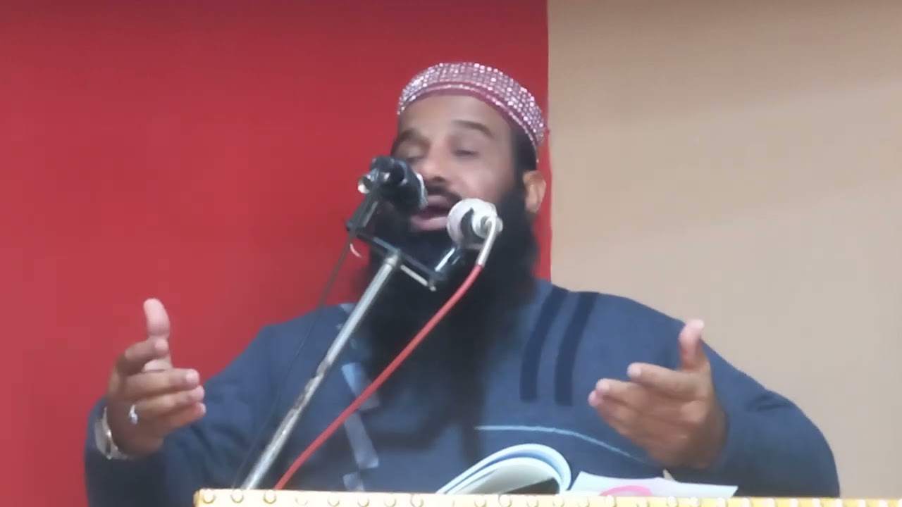 Hazrat mulana Qari Hassan sardar shab //  khuzaima center//topic