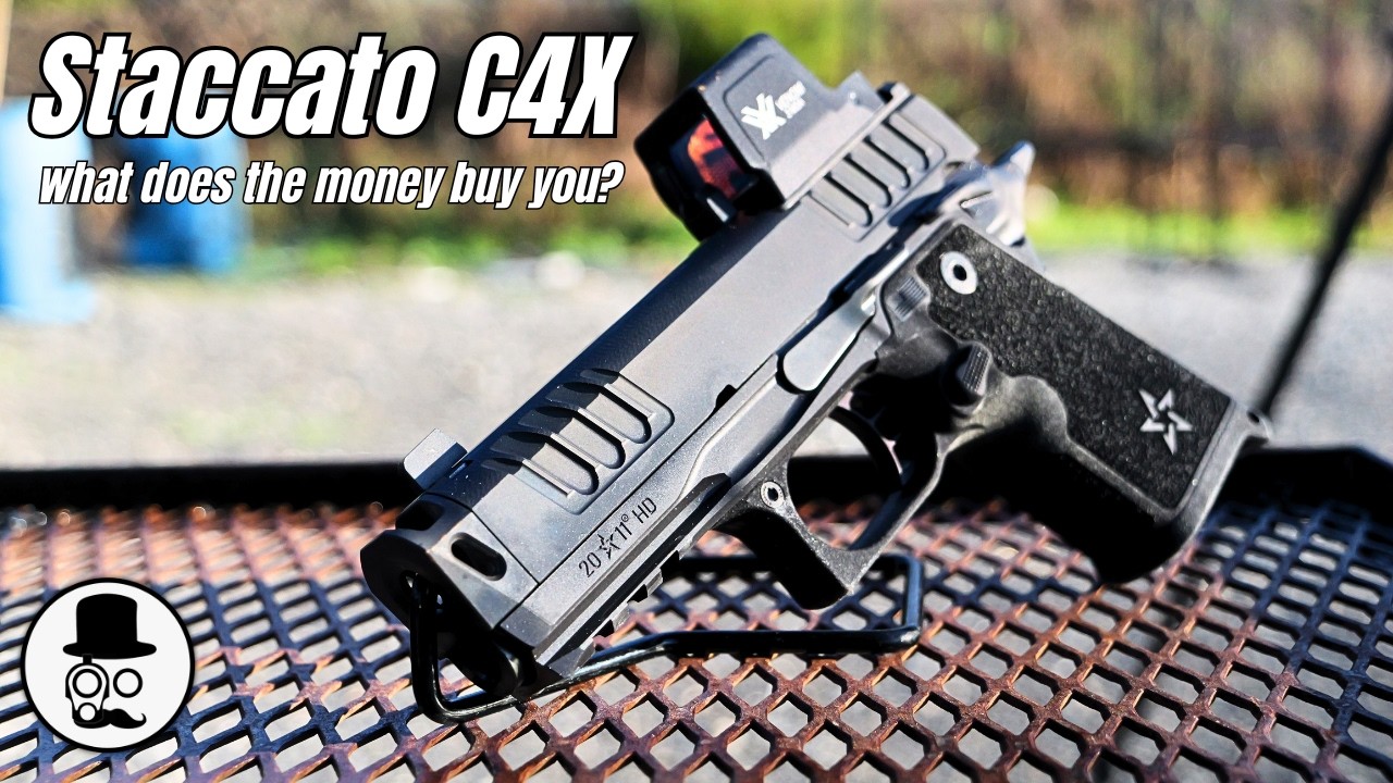 Does it REALLY shoot like a bigger gun?  Staccato C4X Review