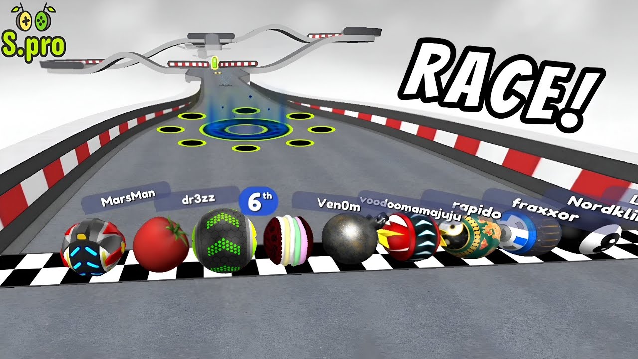 Going Balls - Speedrun Epic Race 517 ᯓ⚽︎ #goingballs #gameplay #marblesrace