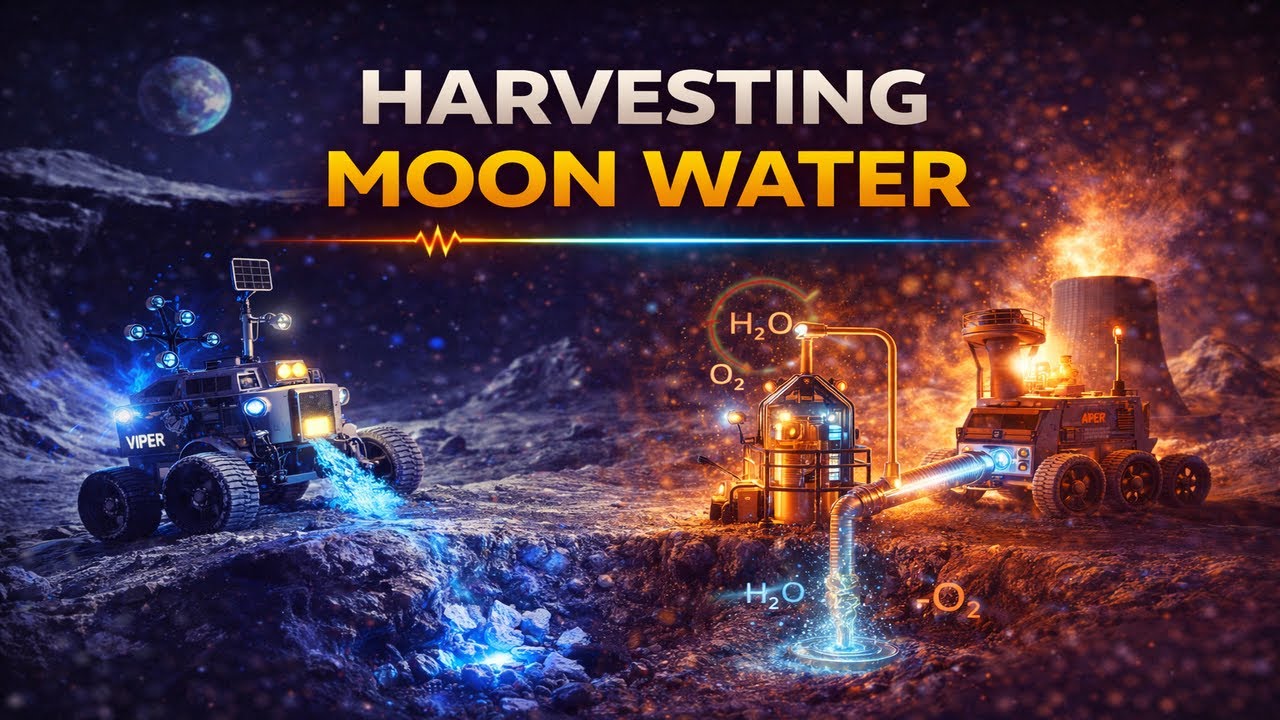 Mapping Lunar Water: Advanced Detection and Resource Utilization
