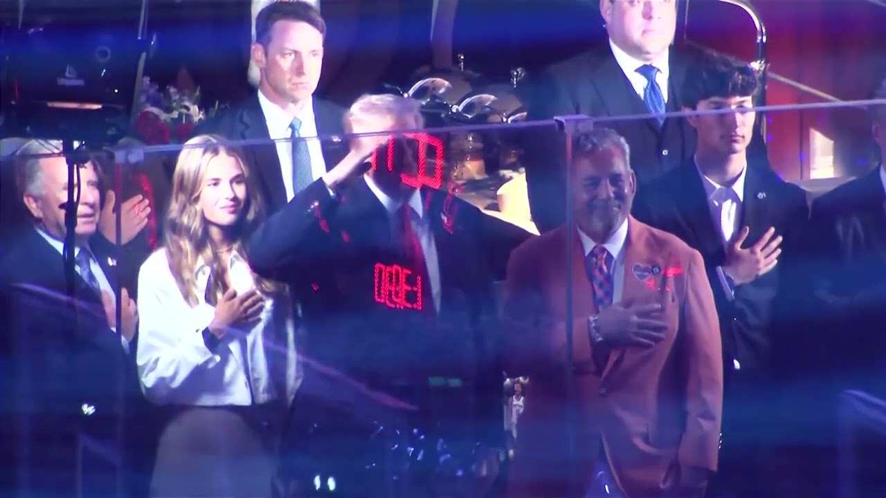 Trump greeted with boos at NBA Finals
