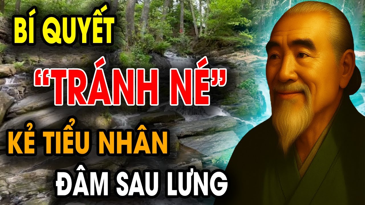 CỔ NHÂN DẠY: Bí Quyết Sống KHÔN NGOAN TRÁNH NÉ KẺ TIỂU NHÂN Đâm Sau Lưng | Triết Lý Sống 