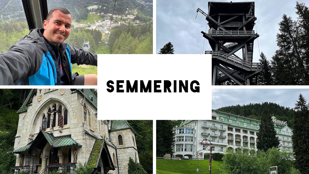 SEMMERING: Zauberberg - Hirschenkogel - Milleniumswarte - Emmahöhe, Hotel Panhans - Südbahnhotel
