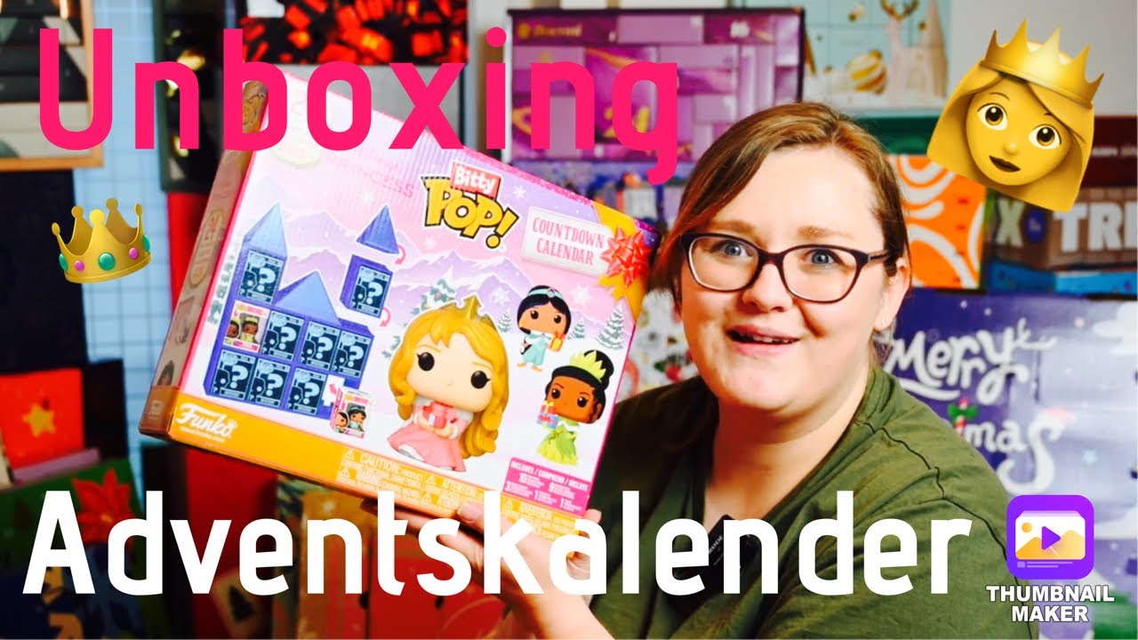 ADVENTSKALENDER 2025 UNBOXING | Funko Bitty Pop Disney Prinzessinnen || Bau dein eigenes Schloss!!