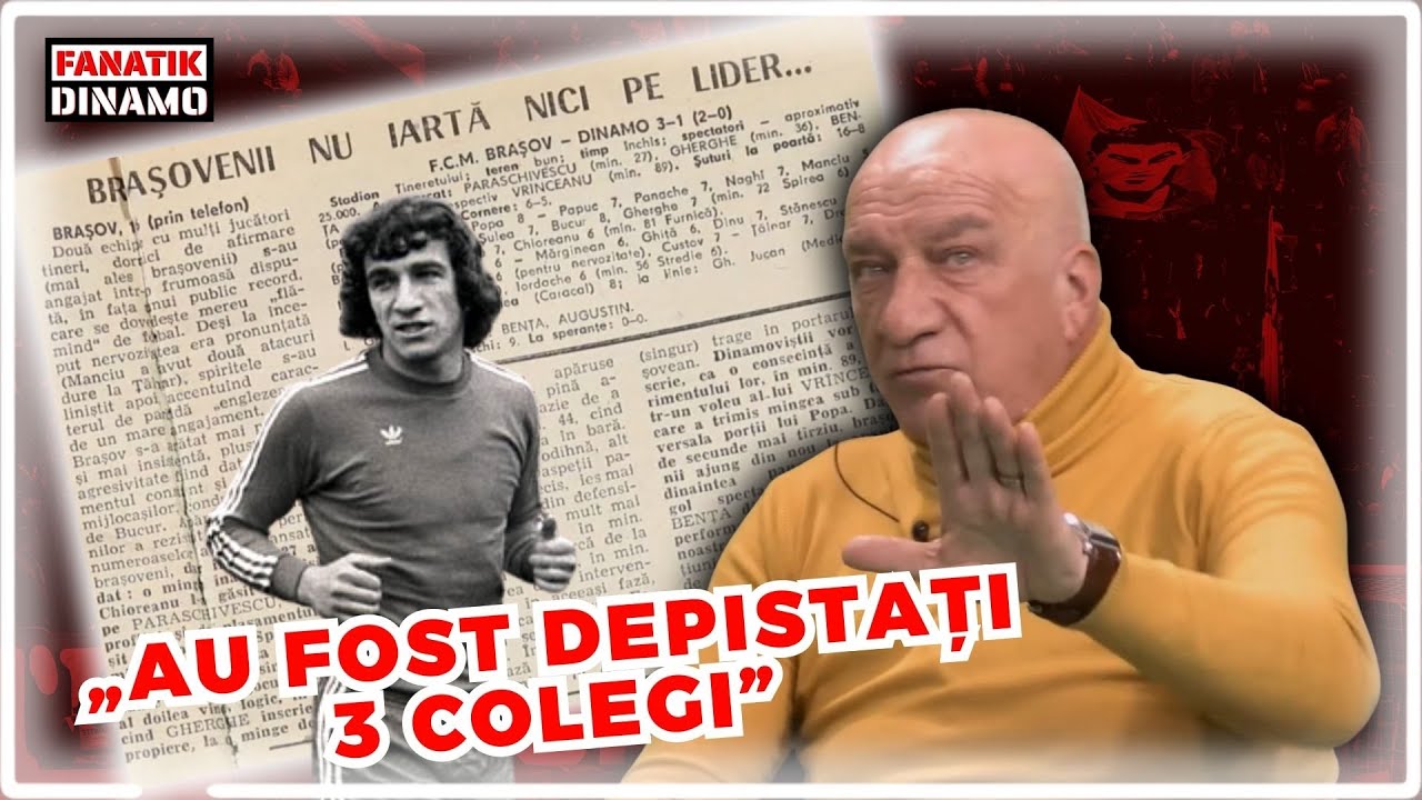 SINGURUL MECI VANDUT de Dinamo inainte de Revolutie. DEZVALUIRILE INCENDIARE ale lui Ionel Augustin