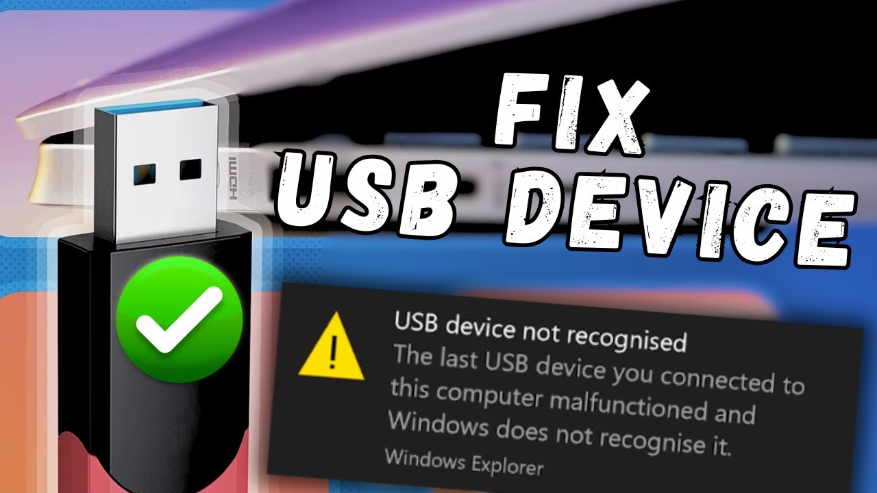 Простые способы исправления ошибки «USB-устройство не распознано» в Windows 10/11