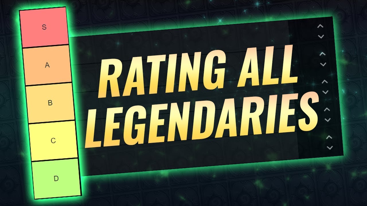 Rating Every Legendary in Hearthstone
