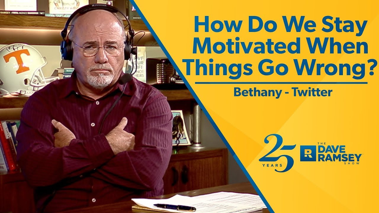 How Do We Stay Motivated When Things Go Wrong?