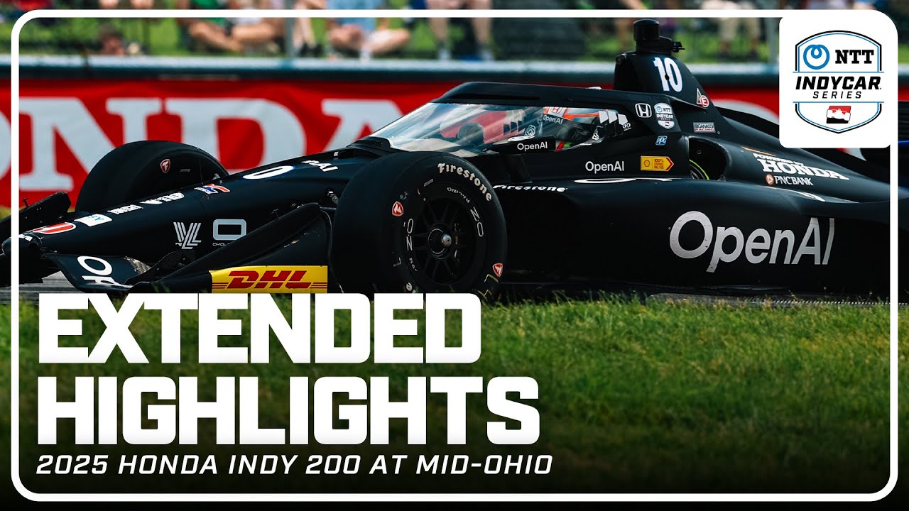 Extended Race Highlights | 2025 Honda Indy 200 at Mid-Ohio | INDYCAR SERIES
