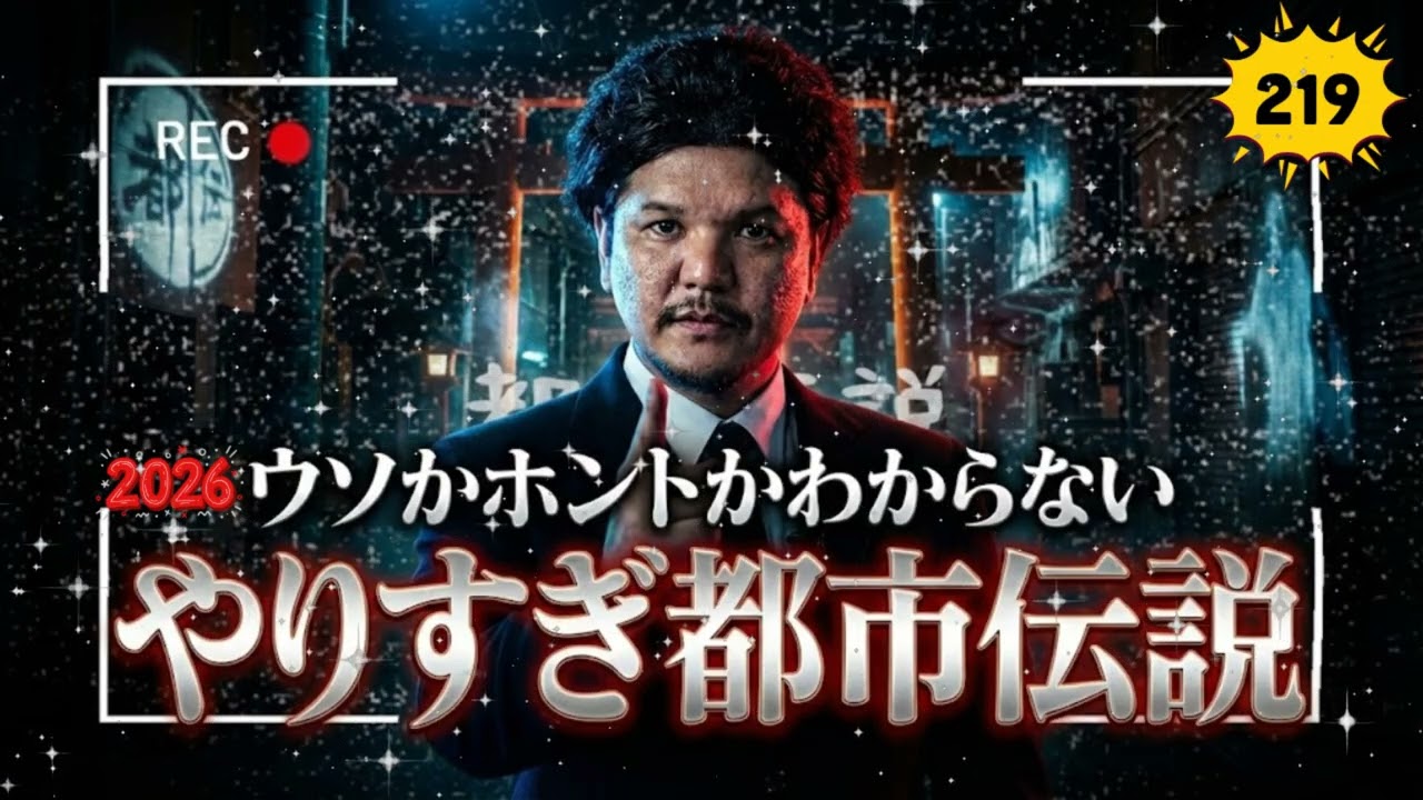 【睡眠用・作業用】Mr.都市伝説 関暁夫 2026 🌙 眠れなくなるほどのヤバい話まとめ #219 👁️ 信じるか信じないかはあなた次第