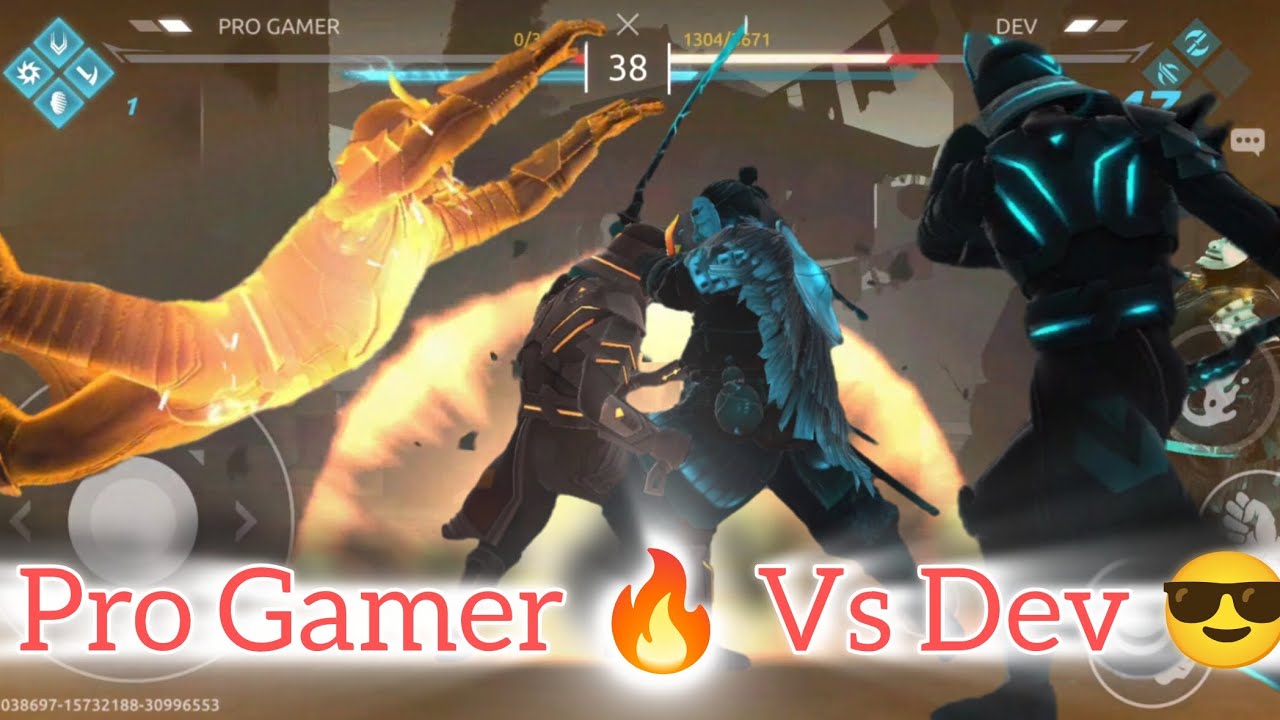 Pro Gamer 🥵 Vs Dev ⚔️_ShadowFight4 