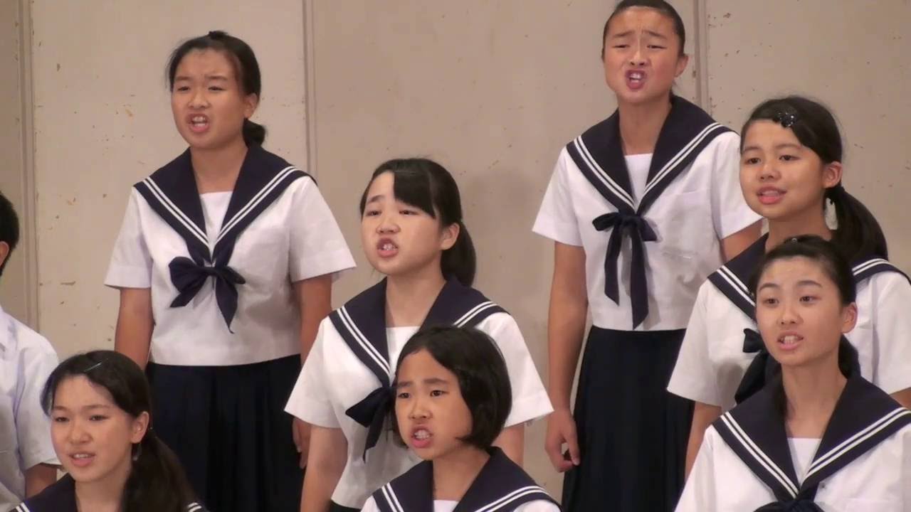 東浦町立東浦中学校　女声合唱とピアノのための組曲 「獅子の子幻想」から　都の春　作詞：蓬莱泰三　作曲：鈴木輝昭
