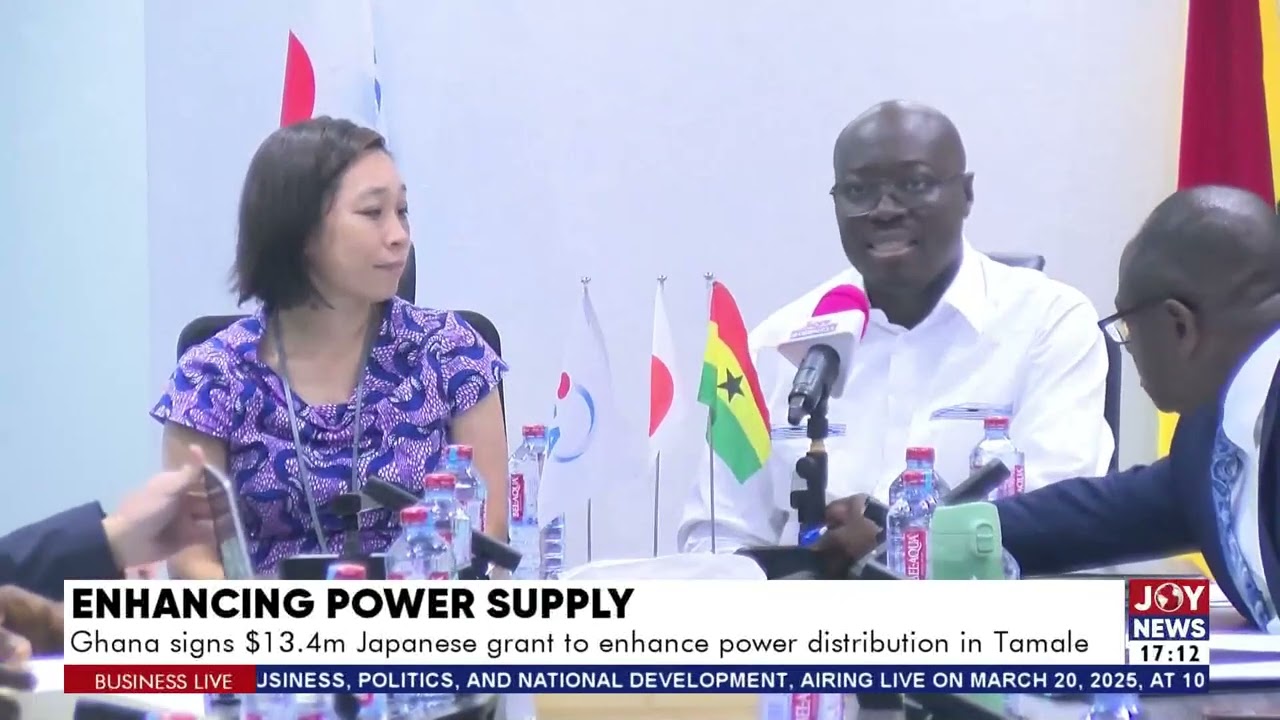 Ghana sign $13.4m Japanese grant to enhance power distribution in Tamale | Business Live (14-3-25)