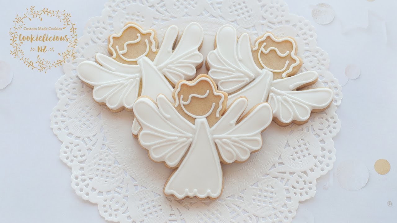 How to make SIMPLE CHRISTMAS ANGEL COOKIES