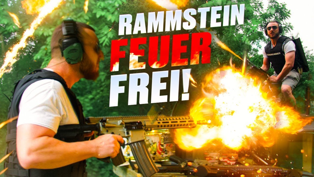 Rammstein Gun Drummer