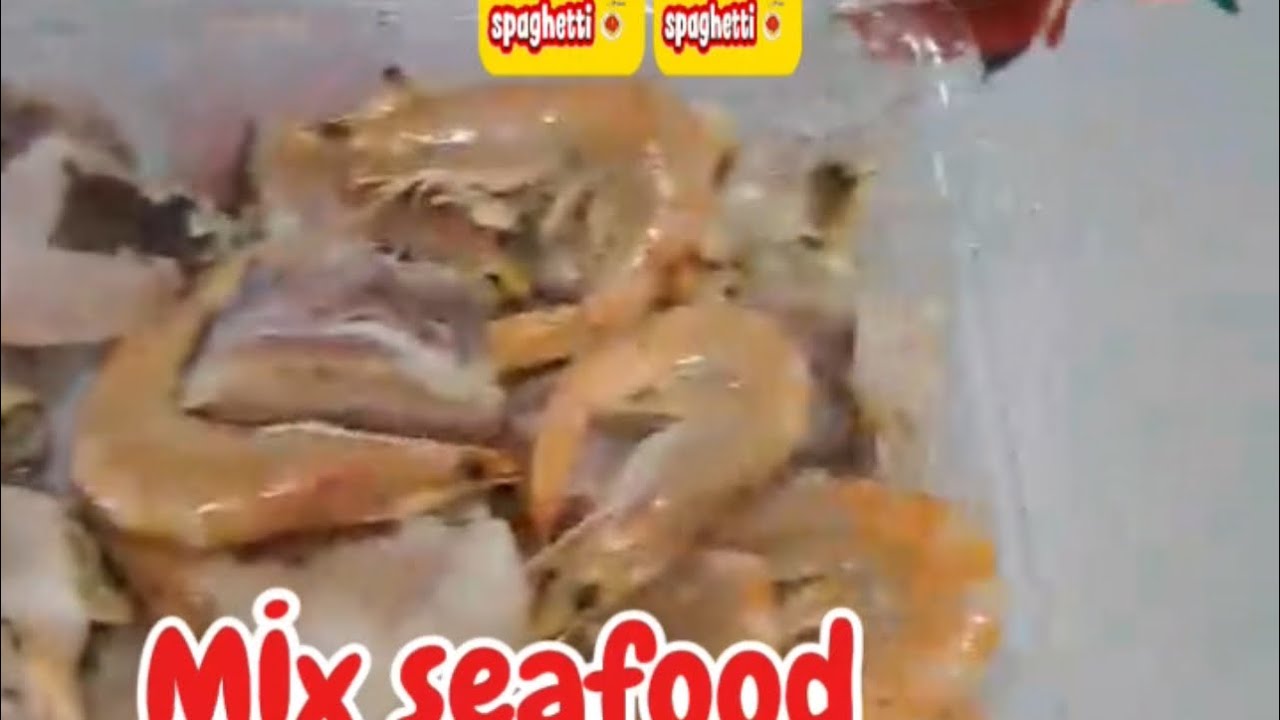 #simple #cooking #seafood #spaghetti #yummy #satisfying #trending #food 