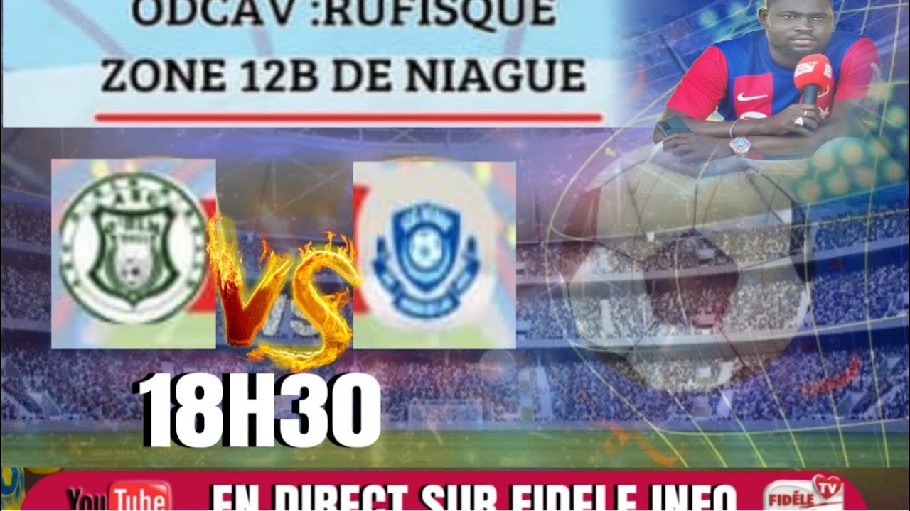 🔴EN DIRECT MATCH 2ère journée. ASC O'HLM MBOLLO VS ASC DEGGO DU LAC à STADE NIAKOURAB