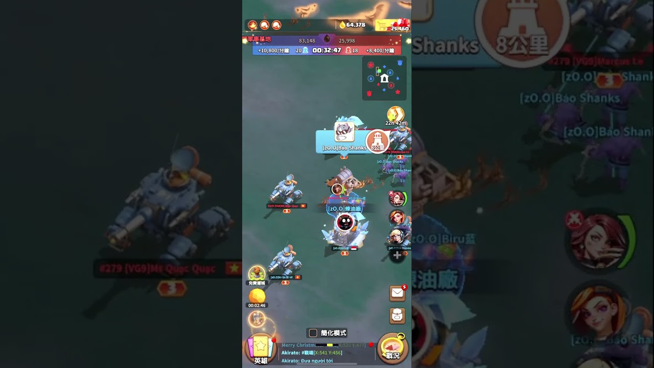 2 - Dark War Survival - zO.O (277) vs VG9 (279) in Blackgold Team B - Ice霸皇硬上弓 Full Video