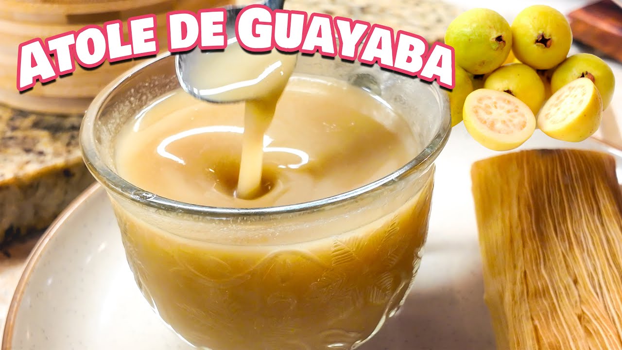 Atole De Guayaba Con Masa #trending #fypシ