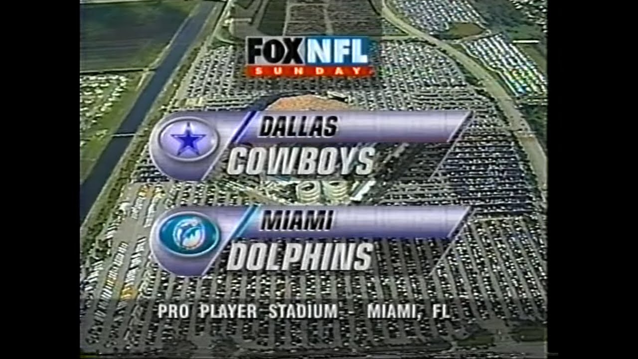 1996 Week 9 - Dallas Cowboys at Miami Dolphins