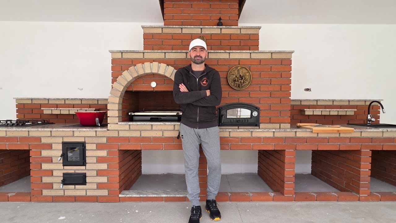Am construit cel mai complet multifuncțional de grădină din cărămidă!