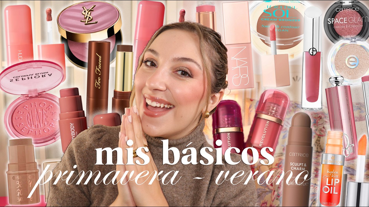 😍 Imprescindibles Maquillaje Primavera / Verano ☀️🌸 Productos que AMO 😍