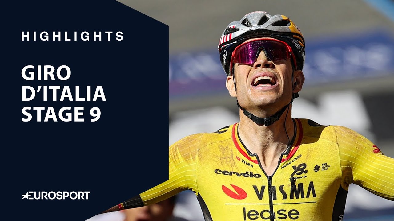 GIRO D’ITALIA 2025 - Van Aert MONSTRUEUX s’impose au terme d’une étape FOLLE ! Del Toro en rose
