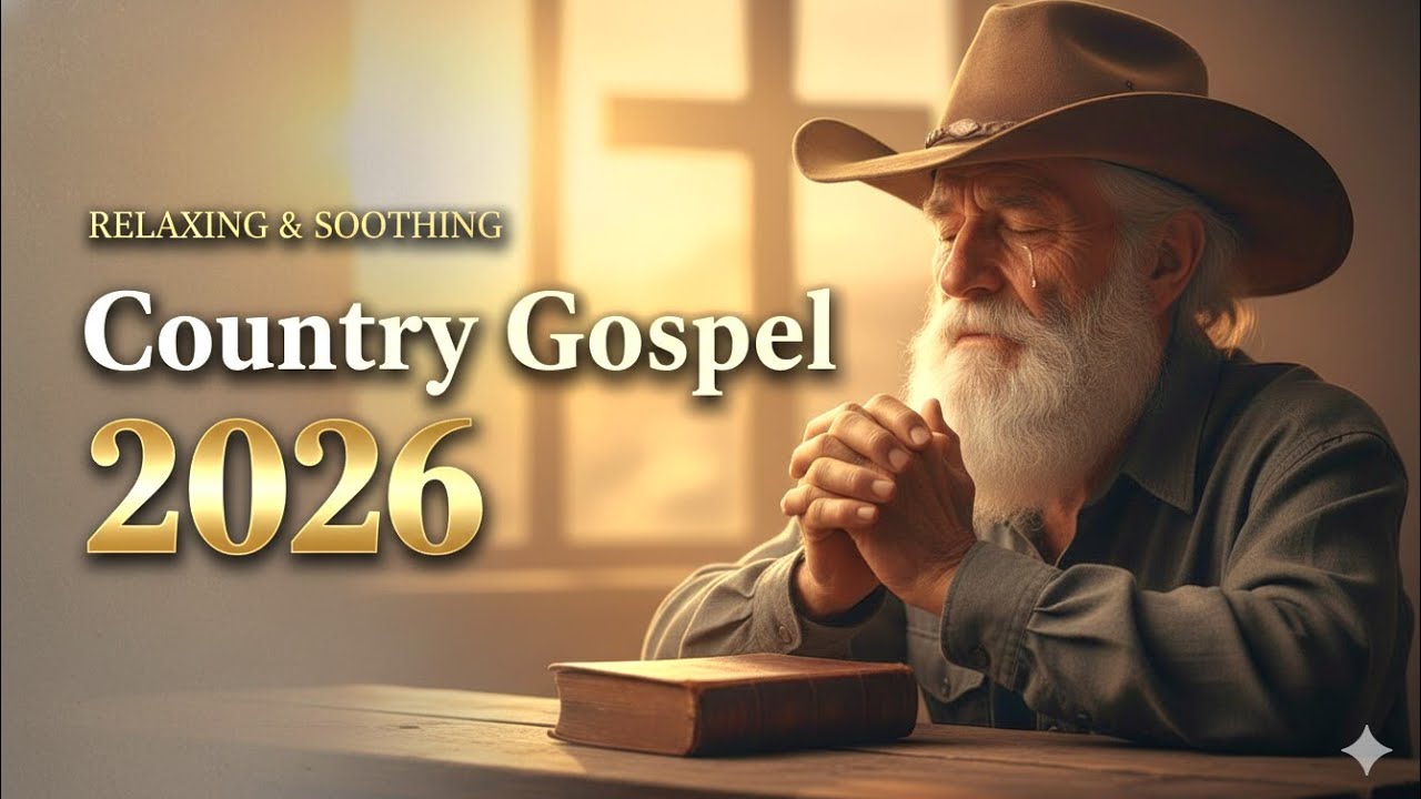 PLAYLIST] Best Relaxing Country Gospel 2026 | Peaceful Worship for Guidance, Trust & Rest