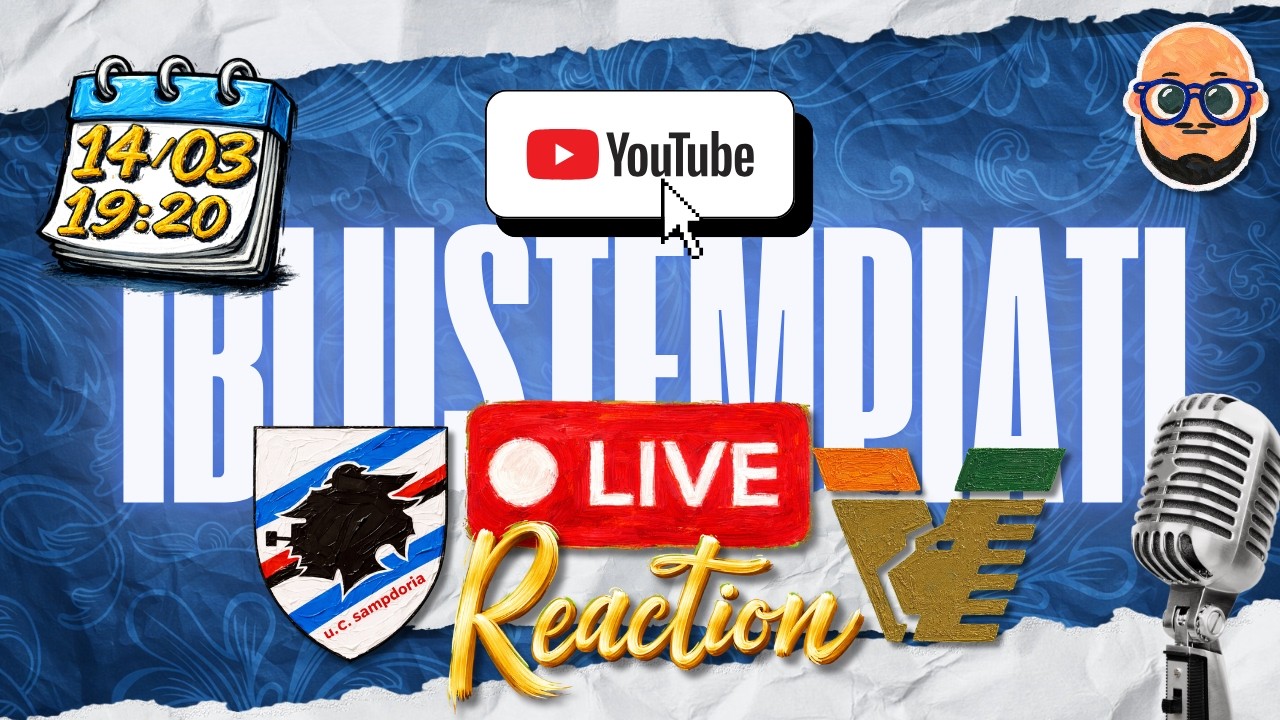 🎥 LIVE REACTION | SAMPDORIA - Venezia⚽