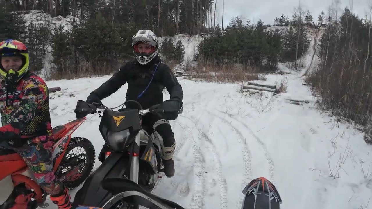 Скользкое эндуро - Часть 2. 10.01.2026 Kovi 300 pro s, Kovi 300 pro 2T, STN V8