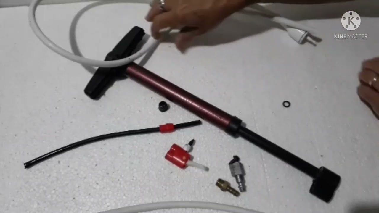 Bomba de Ar-bicicleta Recuperação.