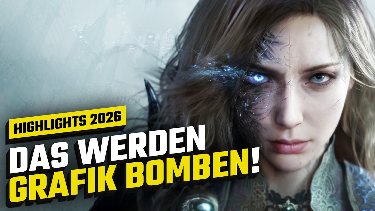 Grafik Bomben 2026 | Das Schönste, was Videospiele 2026 für PC & Konsole zu bieten haben