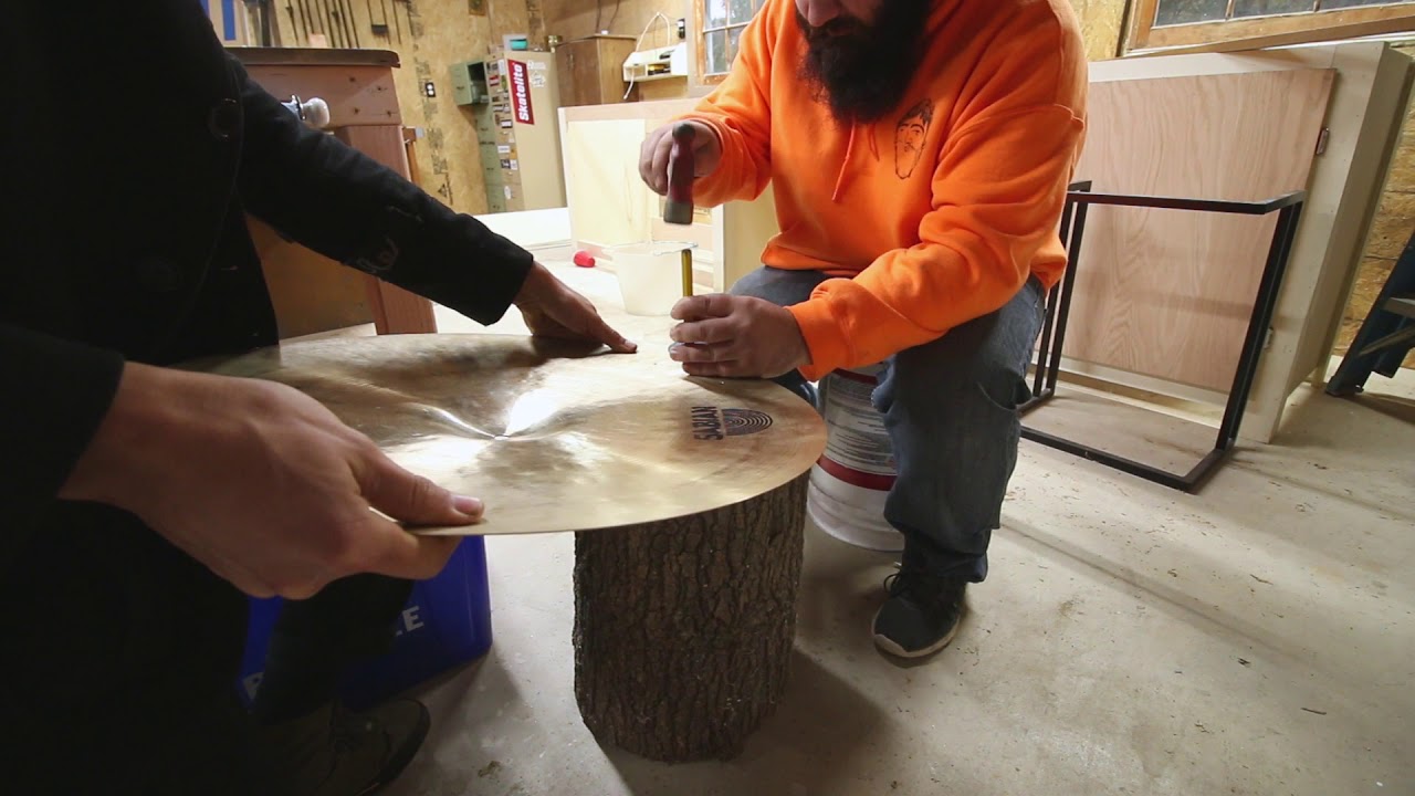 Drilling Holes in a $500 Ride Cymbal - Rivet Install