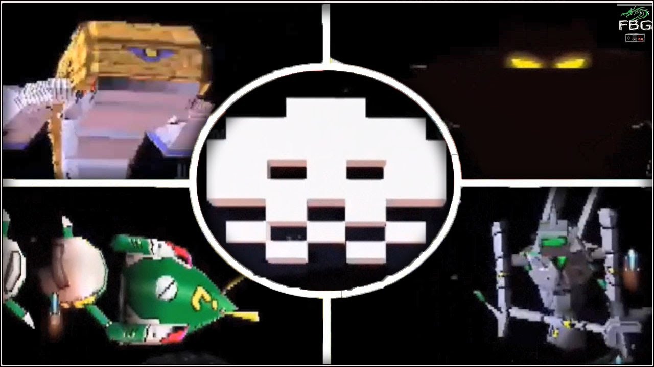 Space Invaders - Все боссы