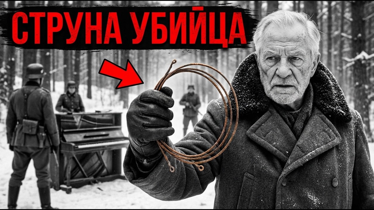 Немцы ХОХОТАЛИ над его «Смычком»! ПОКА одна ржавая СТРУНА не уничтожила 40 фашистов за НОЧЬ