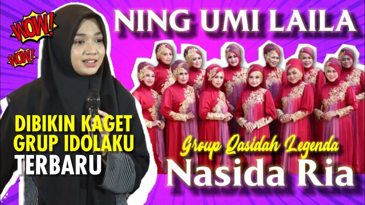 NYANYI DIDEPAN GRUP SAMROH LEGENDA NASIDA RIA - NING UMI LAILA TERBARU