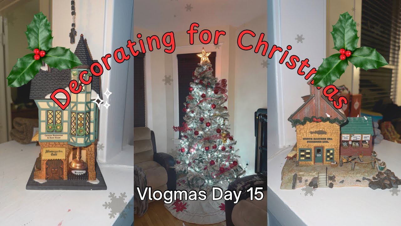 Vlogmas Day 15: Decorating for Christmas | May