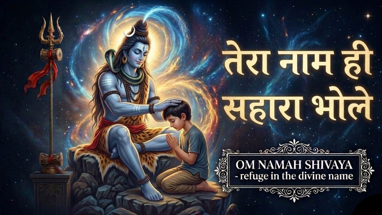 तेरा नाम ही सहारा भोले | Tera Naam Hi Sahara Bhole | Soulful Lord Shiva Devotional Bhajan