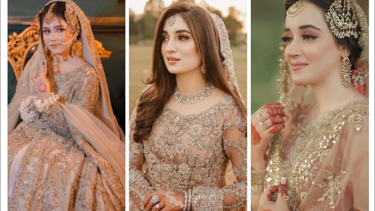 Bridal walima dresses 2024 | Pakistani bridal dresses/ Style by Saba
