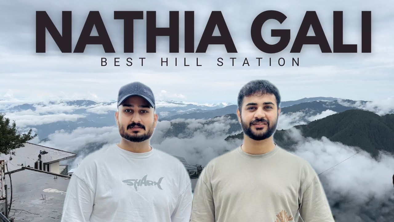 Nathia Gali | Cloudy Roads, Hidden Waterfall & BBQ Night☁️🏔️ #youtube #vlog 