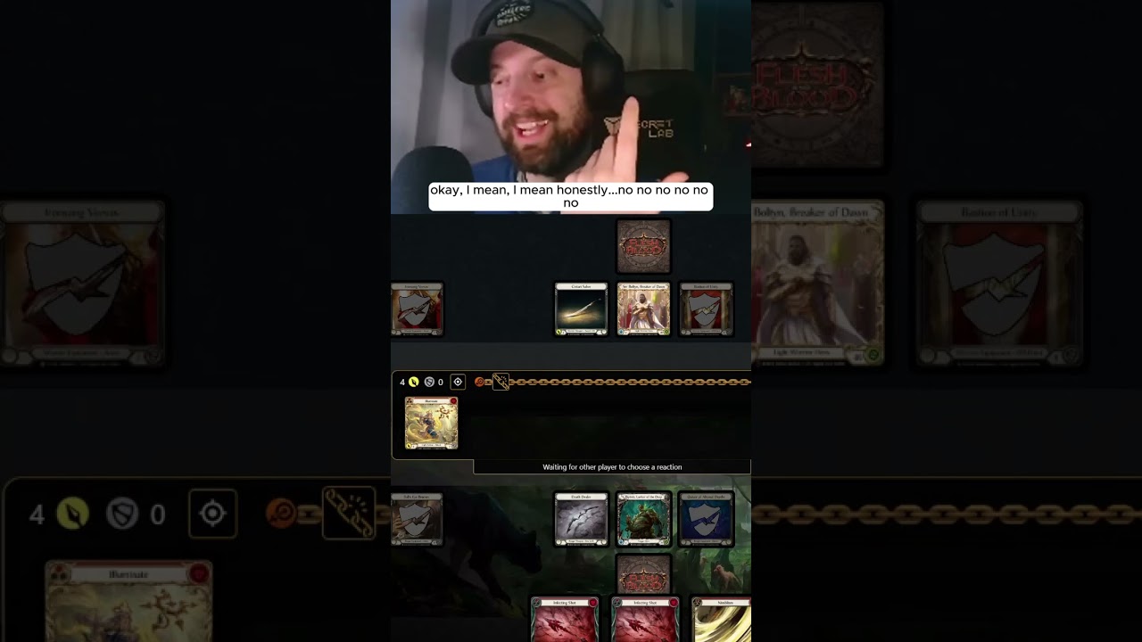 Stream Fail, Boltyn says No. #shorts #fabtcg #fab #tcg #steamfail #fleshandblood #fleshandbloodtcg