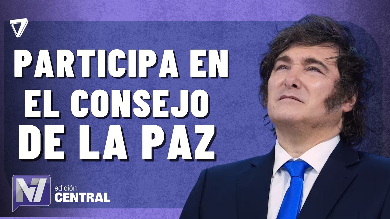 Milei participa en Consejo para la Paz junto a Trump en EE.UU.
