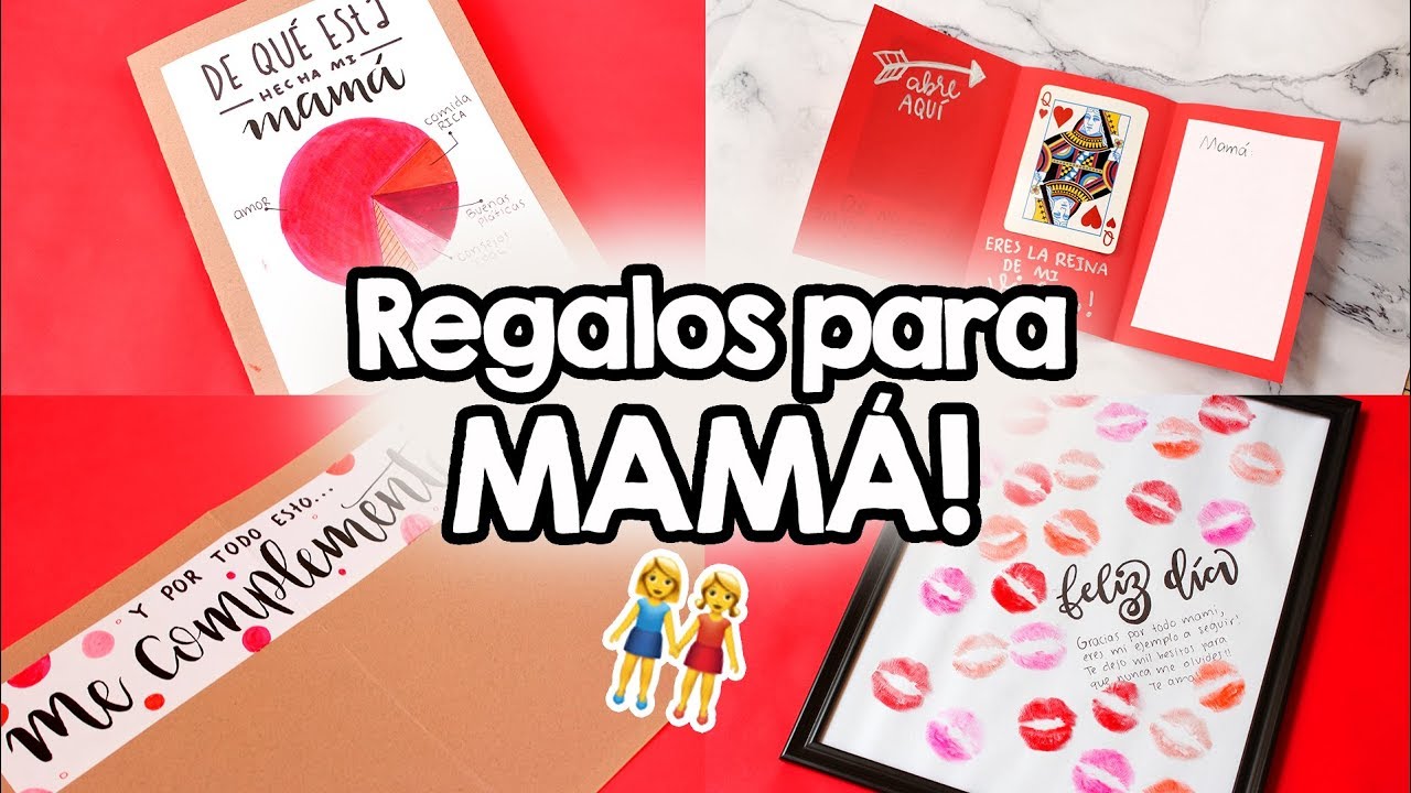 3 REGALOS FÁCILES para el Día de las Madres! ✄ Barbs Arenas Art!