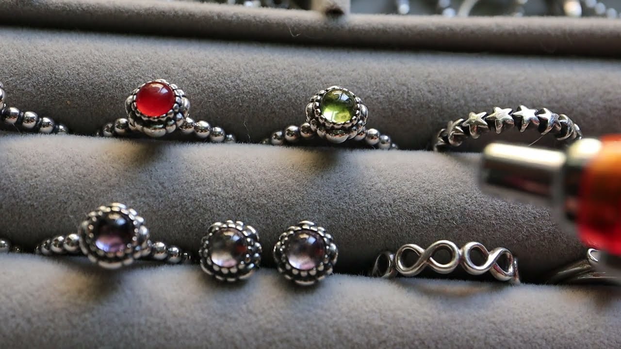 Pandora ring collection January 2023, 36 of them ...💝