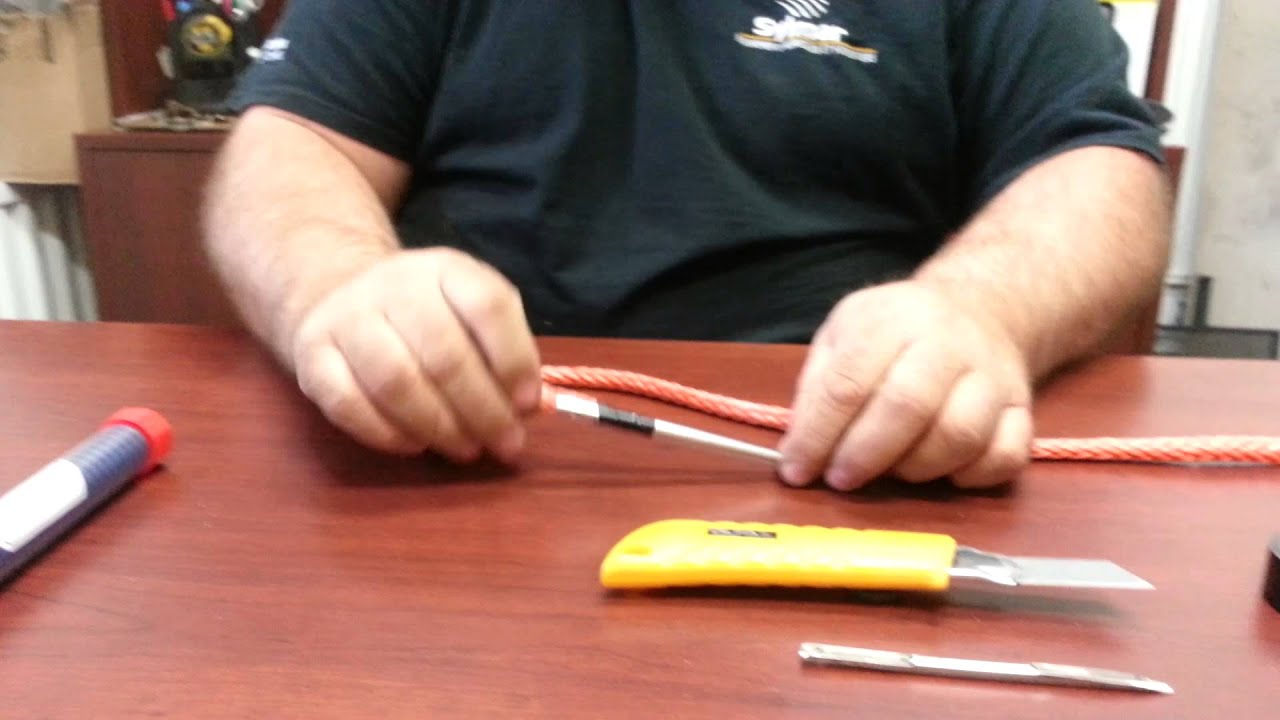 Épissure pour câble synthétique