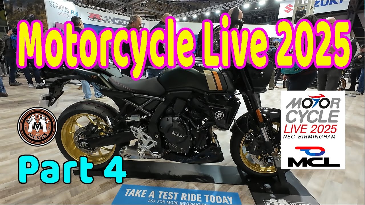 Мотоциклы Live 2025 ЧАСТЬ 4 Suzuki, Can-AM, BSA, Yamaha и другие
