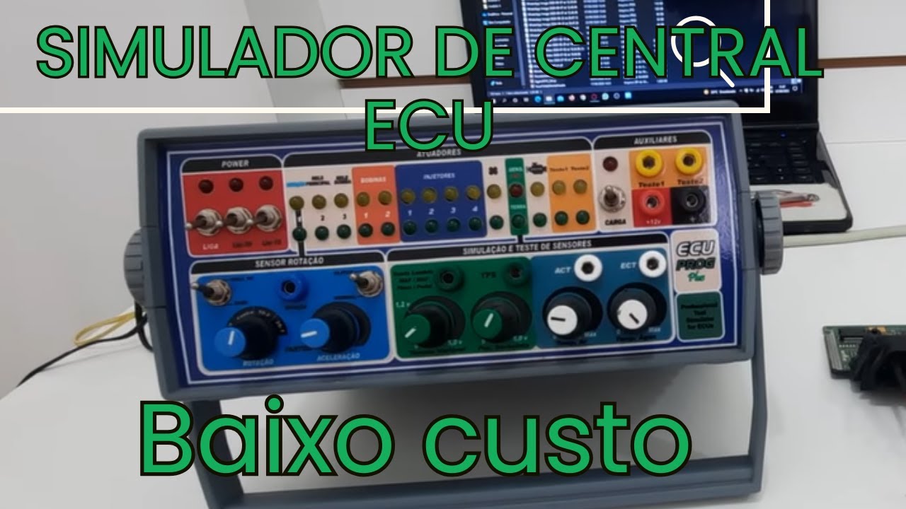 Simulador de ECU de Baixo Custo: Solução Rápida e Eficiente