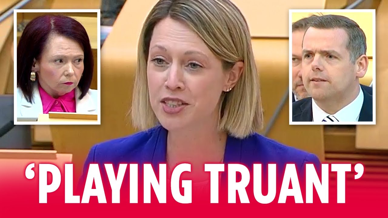 Chaos as Jenny Gilruth accused of 'playing truant' after her parliament no-show